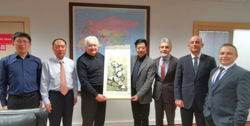 集團(tuán)領(lǐng)導(dǎo)帶隊赴土耳其開展合作洽談