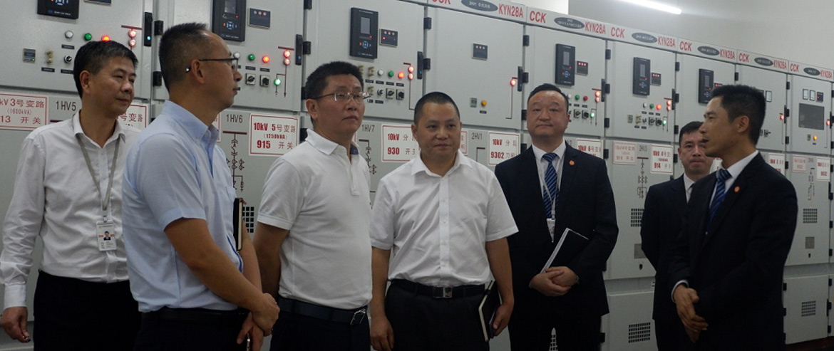 集團領導赴錦賓物業成博項目組安全檢查