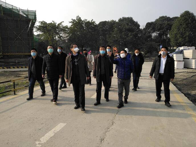 集團黨委書記、董事長任丁率隊 赴金牛賓館檢查工作