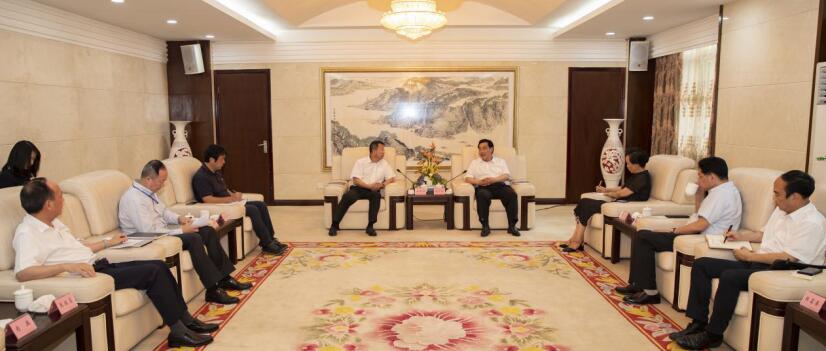 尊龍凱時集團赴資陽市開展合作交流