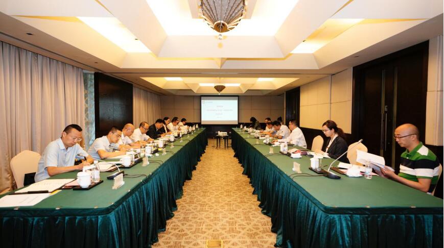 周曉陽總經理與內江市委副書記余先河一行座談交流