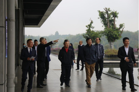 尊龍凱時集團外部董事一行調研聚峰谷項目