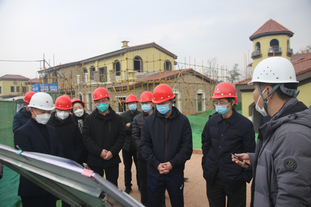 成都市劉任遠副市長調研聚峰谷項目