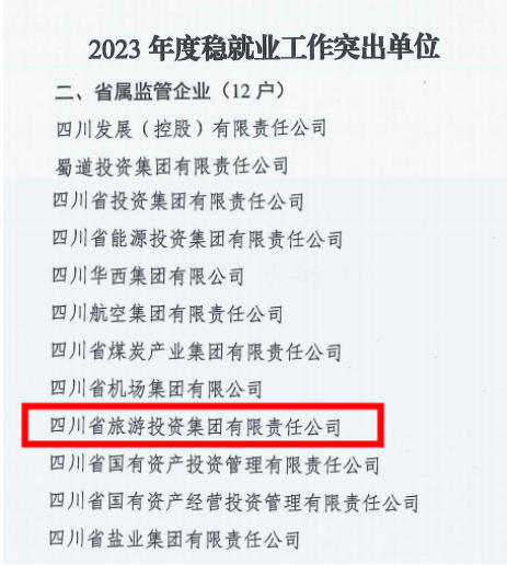 省尊龍凱時集團穩就業工作獲省國資委通報表揚