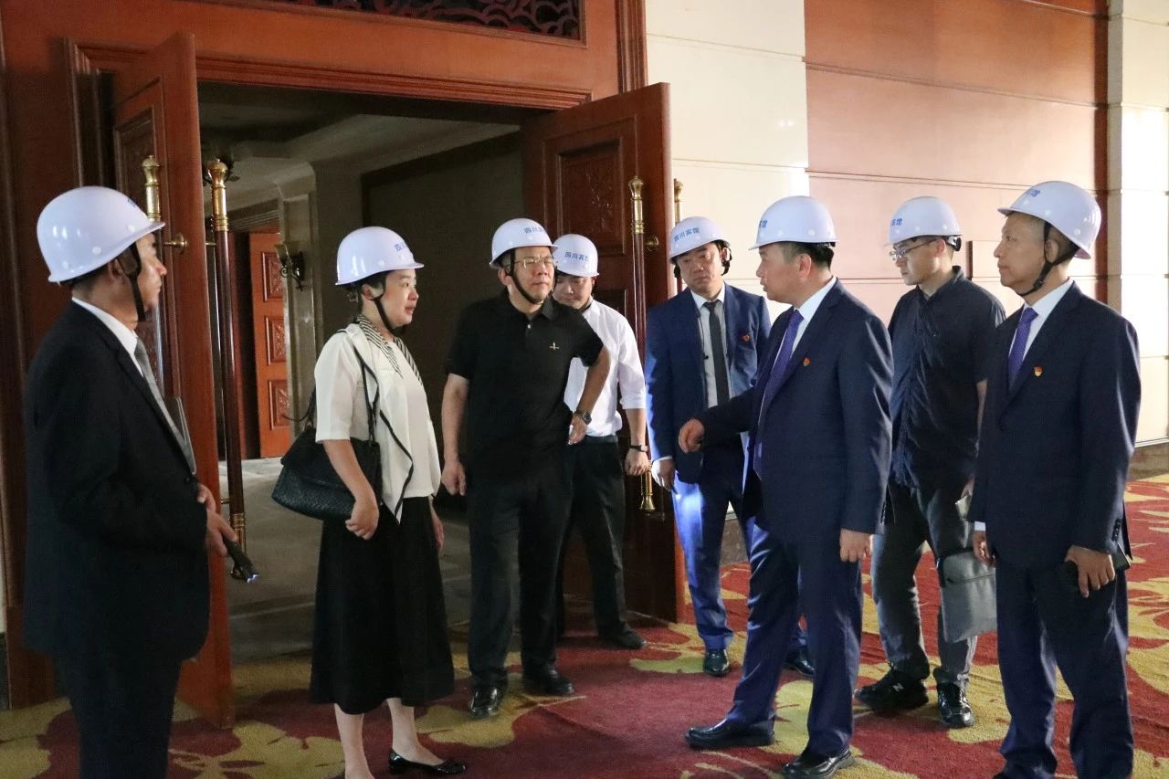 省尊龍凱時集團領導率隊赴總府（四川）賓館調研