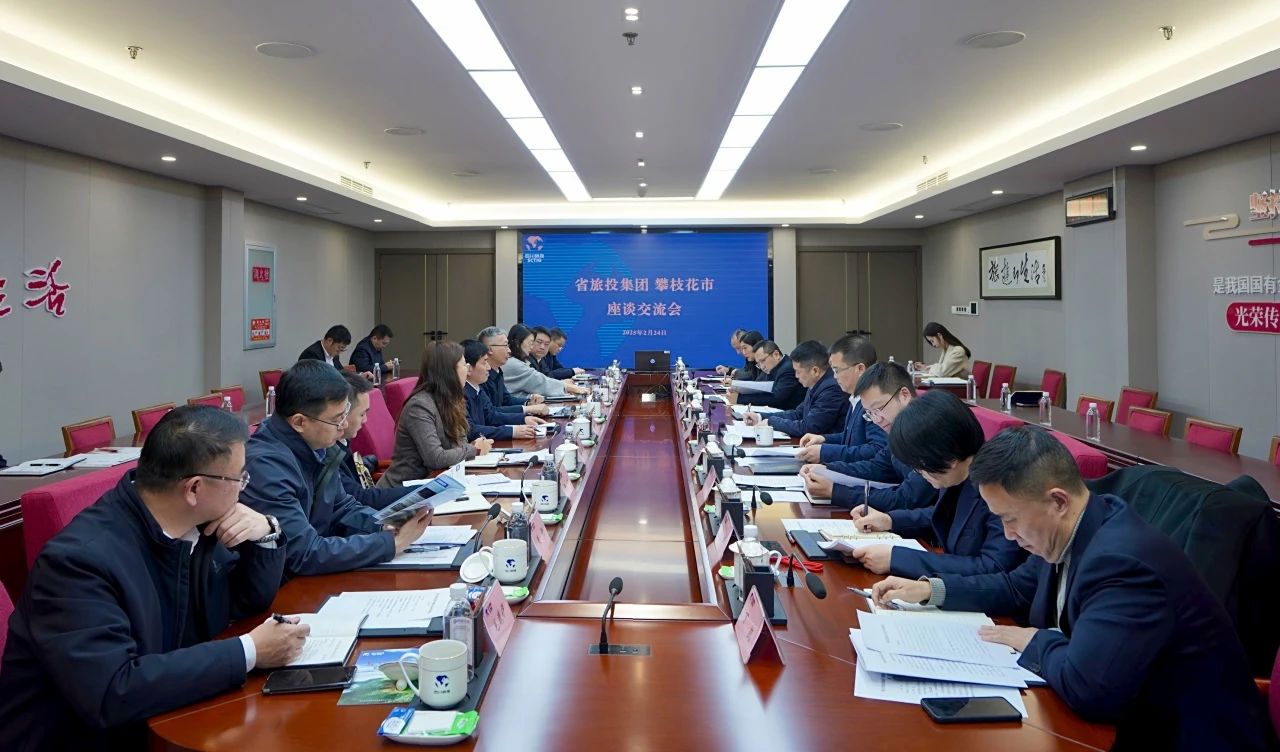 “1+N”企地合作再謀新篇｜省尊龍凱時集團與攀枝花市舉行座談交流會