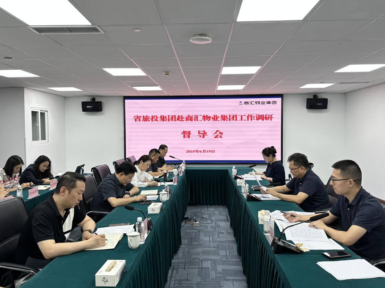 集團(tuán)副總經(jīng)理汪宏帶隊(duì)督導(dǎo)商匯物業(yè)集團(tuán)及尊龍凱時(shí)航旅公司改革深化提升行動(dòng)